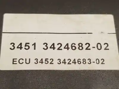 Peça sobressalente para automóvel em segunda mão abs por bmw x3 (e83) 2.0 d referências oem iam 34516762059 0265234035 34513424682
