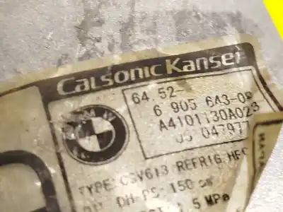 Second-hand car spare part air conditioning compressor for bmw x3 (e83) 2.0 d oem iam references 64526905643  