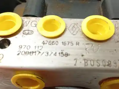 Second-hand car spare part abs for renault clio v (b7_) 1.0 sce 65 (b7mr) oem iam references 476601675r 970112 0265956794