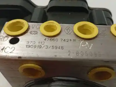 Peça sobressalente para automóvel em segunda mão abs por renault clio v intens referências oem iam 476607421r 970112 2265106627