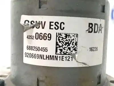 Peça sobressalente para automóvel em segunda mão abs por opel mokka x selective start/stop referências oem iam 42520669 01090936aaa 688250455
