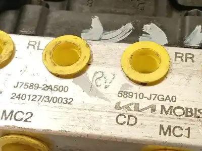 Second-hand car spare part abs for kia ceed (cd) 1.0 t-gdi oem iam references 58910j7ga0 6158941600 j75892a500