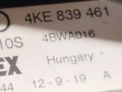 Second-hand car spare part rear left window regulator for audi e-tron (gen) 50 quattro oem iam references 4ke839461  