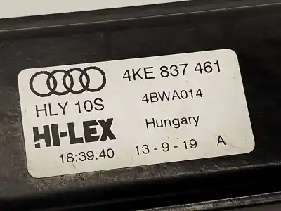 Second-hand car spare part driver left window regulator for audi e-tron (gen) 50 quattro oem iam references 4ke837461  4k0959801