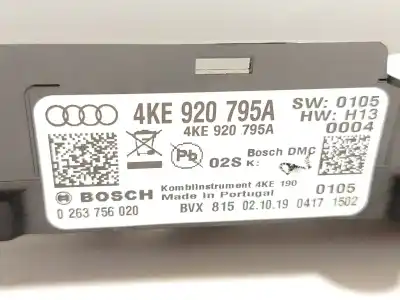 Peça sobressalente para automóvel em segunda mão quadrante por audi e-tron (gen) 50 quattro referências oem iam 4ke920795a 0263756020 