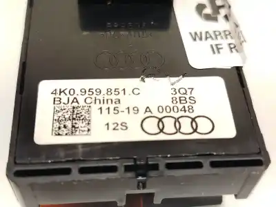 Peça sobressalente para automóvel em segunda mão botão / interruptor elevador vidro dianteiro esquerdo por audi e-tron (gen) 50 quattro referências oem iam 4k0959851c  4k0959851c3q7