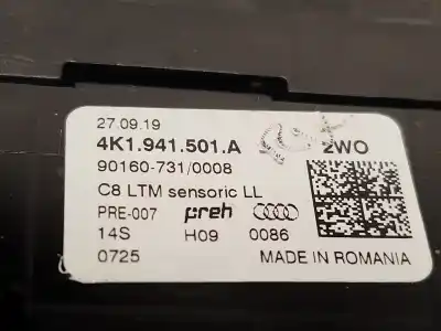 Second-hand car spare part headlights switch for audi e-tron (gen) 50 quattro oem iam references 4k1941501a  