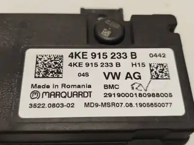 Second-hand car spare part electronic module for audi e-tron (gen) 50 quattro oem iam references 4ke915233b  