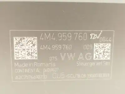 Second-hand car spare part electronic module for audi e-tron (gen) 50 quattro oem iam references 4m4959760 a2c7576690700 