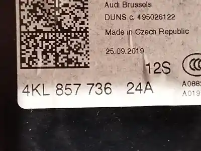 Peça sobressalente para automóvel em segunda mão kit airbag por audi e-tron (gen) 50 quattro referências oem iam 4kl85700124a 4n0880201k6ps 4ke880204d