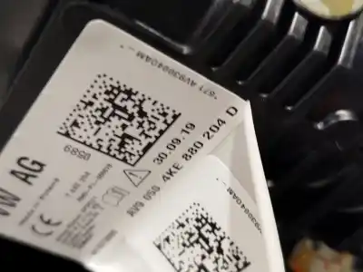 Peça sobressalente para automóvel em segunda mão kit airbag por audi e-tron (gen) 50 quattro referências oem iam 4kl85700124a 4n0880201k6ps 4ke880204d