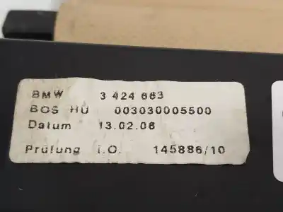 Second-hand car spare part parcel shelf for bmw x3 (e83) 2.0 d oem iam references 3424663  51473424663