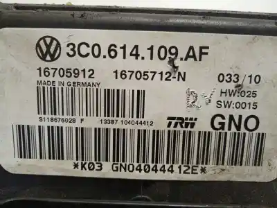 Recambio de automóvil de segunda mano de abs para volkswagen passat berlina (3c2) edition referencias oem iam 3c0614109af 16705912 16705712