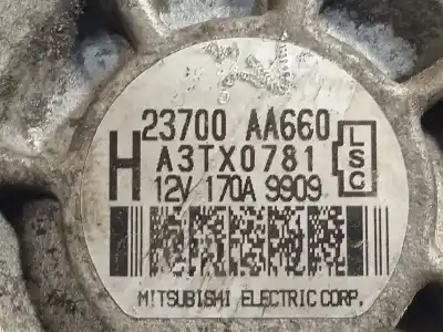Автозапчасти б/у генератор за subaru legacy berl. b13 (bl) 2.0 d classic ссылки oem iam 23700aa660 a3tx0781 