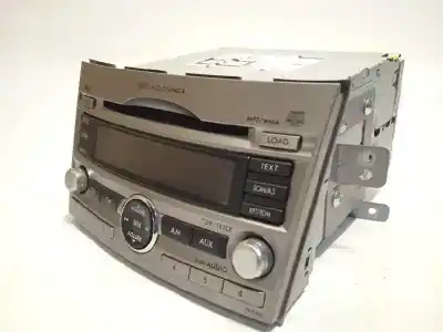 Second-hand car spare part audio system / radio cd for subaru legacy berl. b13 (bl) 2.0 d classic oem iam references 86201aj410 cqef1873ad 