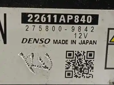 Second-hand car spare part ecu engine control for subaru legacy berl. b13 (bl) 2.0 d classic oem iam references 22611ap840 2758009842 
