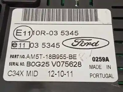 Gebrauchtes Autoersatzteil multifunktionsdisplay zum ford focus lim. (cb8) ambiente oem-iam-referenzen am5t18b955be  1940785