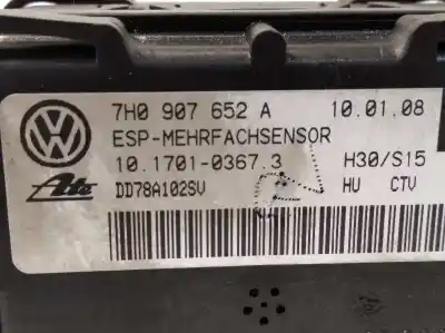 İkinci el araba yedek parçası esp anahtari için porsche cayenne (9pa) 3.6 oem iam referansları 7h0907652a 10170103673 