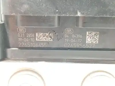 Second-hand car spare part abs for renault captur zen oem iam references 476601842r 269722 2265106455