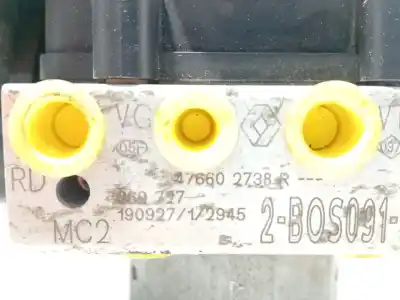 Pezzo di ricambio per auto di seconda mano abs per dacia duster ii prestige riferimenti oem iam 476602738r 269727 0265956628