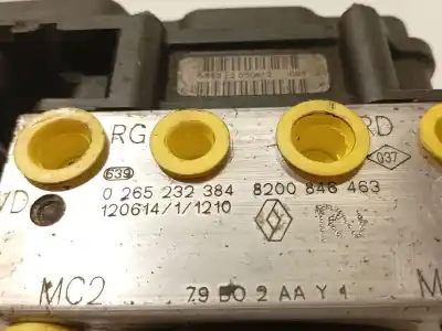 Second-hand car spare part abs for dacia duster laureate 4x2 oem iam references 8200846463 0265232384 0265800903