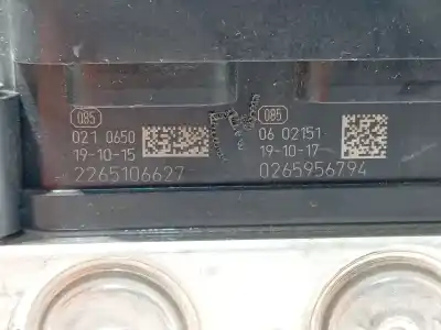 Peça sobressalente para automóvel em segunda mão abs por renault clio v zen referências oem iam 476604968r 970176 0265956794