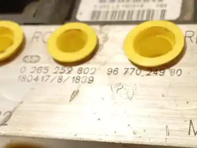 Second-hand car spare part abs for citroen c4 lim. tonic oem iam references 9677024980 0265252802 0265952289