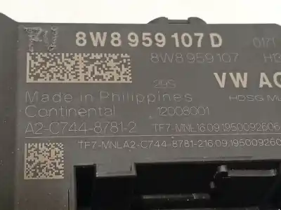 Second-hand car spare part electronic module for audi e-tron (gen) 50 quattro oem iam references 8w8959107d a2c74487812 