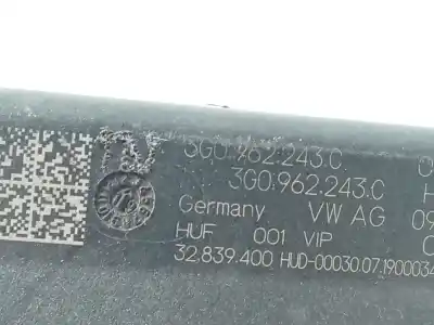 Peça sobressalente para automóvel em segunda mão módulo eletrônico por audi e-tron (gen) 50 quattro referências oem iam 3g0962243c  