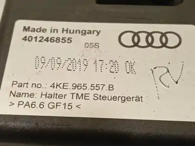 Second-hand car spare part electronic module for audi e-tron (gen) 50 quattro oem iam references 4ke965557b  4ke965429c