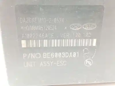 Peça sobressalente para automóvel em segunda mão abs por kia stonic (ybcuv) drive referências oem iam 58910h8450 mgh85adbh6013da01 be6003da01