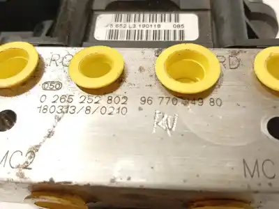 Peça sobressalente para automóvel em segunda mão abs por citroen c4 lim. tonic referências oem iam 9677024980 0265252802 0265952289