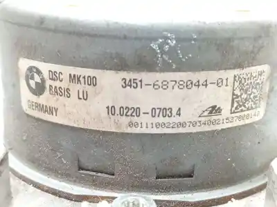 Peça sobressalente para automóvel em segunda mão abs por mini mini (f56) cooper referências oem iam 34516878044 6878047 10022007034