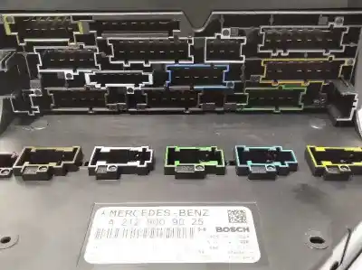 Peça sobressalente para automóvel em segunda mão caixa de fusíveis e relés por mercedes-benz clase e (w212) lim. 2.1 cdi cat referências oem iam a2129009025 f005v01624 2129009025