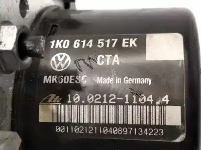 Recambio de automóvil de segunda mano de abs para volkswagen scirocco (138) r-line bmt referencias oem iam 1k0614517ek 10021211044 1k0907379cc