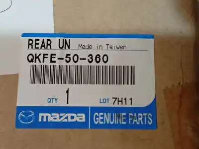 Peça sobressalente para automóvel em segunda mão pára choques traseiro por mazda cx-5 (kf) 2.0 referências oem iam qkfe50360  