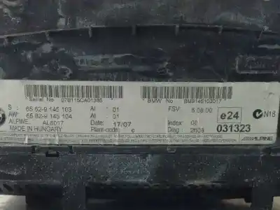 Second-hand car spare part multifunction display for bmw serie 5 touring (e61) 525d oem iam references 65829145103 07b115ca01385 