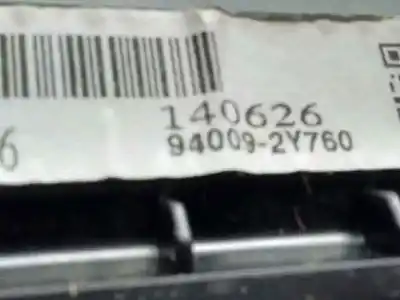 Pezzo di ricambio per auto di seconda mano pannello degli strumenti per hyundai ix35 (el/lm) 1.7 kosmo 2wd [1.7 ltr. - 85 kw crdi cat] riferimenti oem iam 940092y760 94009-2y760 