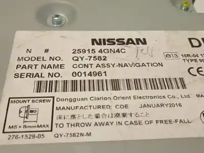 Second-hand car spare part electronic module for infiniti q30 2.2d premium 170 cv / 125 kw oem iam references 259154gn4c  