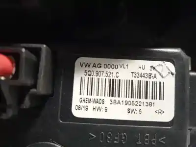 Автозапчастина б/у тепловий двигун для volkswagen golf vii (5g1, bq1, be1, be2) 1.6 tdi посилання на oem iam 5q1819021e 5q0907521c 