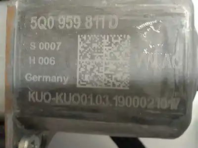 Автозапчастина б/у регулятор склона задній лівий для volkswagen golf vii (5g1, bq1, be1, be2) 1.6 tdi посилання на oem iam 5g4839461c 5q0959811d 