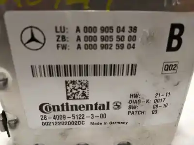 Автозапчасти б/у электронный модуль за mercedes-benz clase m (w166) 2.1 cdi cat ссылки oem iam a0009050438  