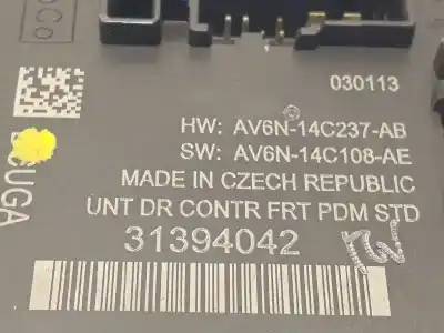 Peça sobressalente para automóvel em segunda mão módulo de confort / bsi /bcm por volvo v40 basis referências oem iam 31394042  