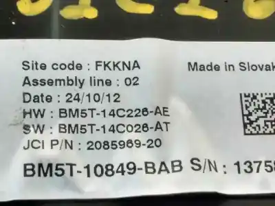 Gebrauchtes Autoersatzteil instrumententafel zum ford focus lim. (cb8) trend oem-iam-referenzen bm5t10849bab  1879748