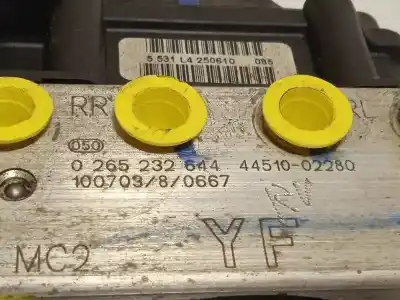 Pezzo di ricambio per auto di seconda mano abs per toyota auris active riferimenti oem iam 4451002280 0265232644 0265800986