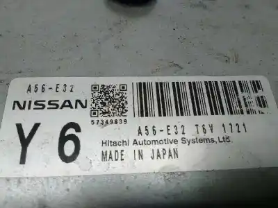 Автозапчастина б/у ебу контролер двигуна для nissan micra (k13) acenta посилання на oem iam a56e32t6v1721 57349839 