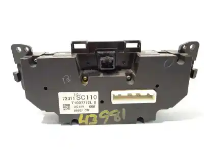 Recambio de automóvil de segunda mano de mando climatizador para subaru impreza g12 2.0 diesel cat referencias oem iam 72311sc110  