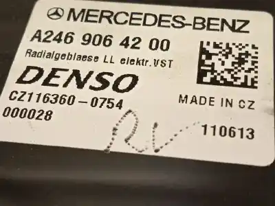Автозапчастина б/у тепловий двигун для mercedes-benz clase a (w176) a 200 cdi (176.001) посилання на oem iam a2469064200 cz1163600754 a2469064100