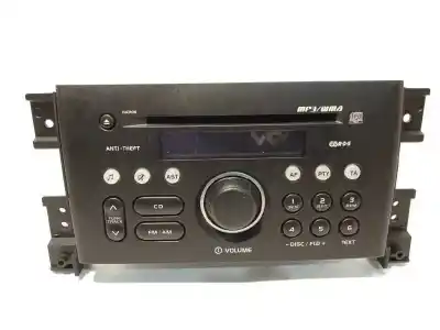 Recambio de automóvil de segunda mano de sistema audio / radio cd para suzuki grand vitara jb (jt) 1.9 ddis turbodiesel referencias oem iam 3910165jd 3910165jd0 