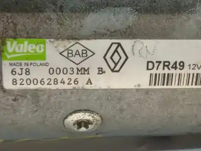 Recambio de automóvil de segunda mano de motor arranque para suzuki grand vitara jb (jt) 1.9 ddis turbodiesel referencias oem iam 8200628426 d7r49 